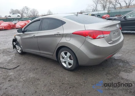 2013 Hyundai Elantra Gls из США, поврежденный, VIN 5NPDH4AE9DH391489